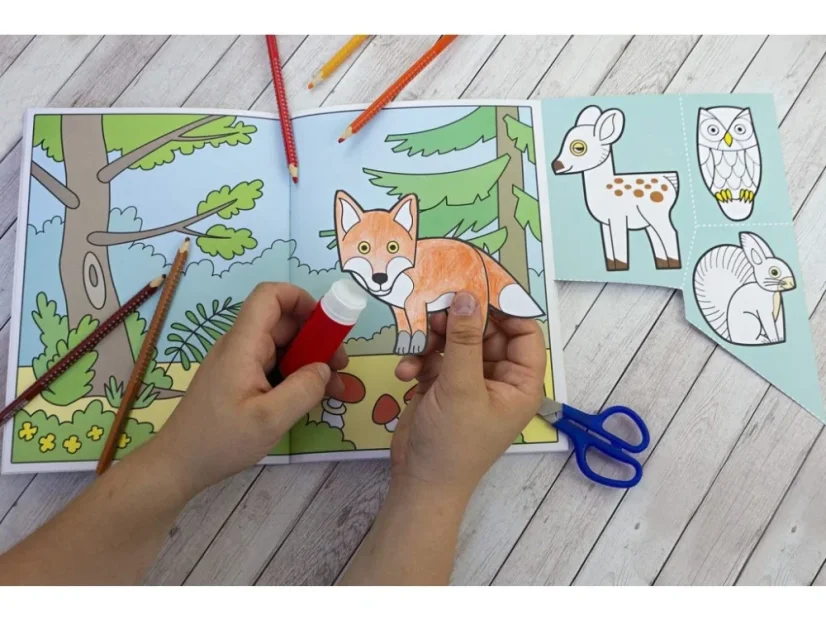 BETEXA Začínáme vystřihovat Zvířátka ze světa