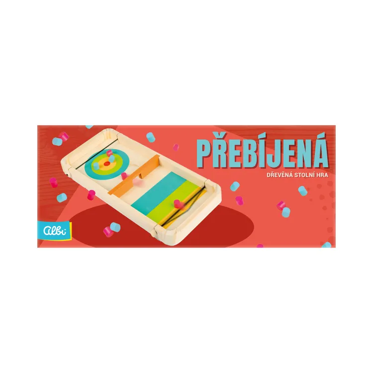 Albi | Dřevěná stolní hra | Přebíjená