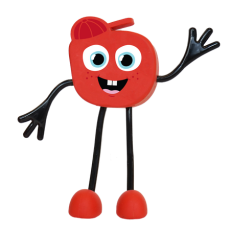 Glo Pals | Koupací figurka Sammy | sada se dvěma smyslovými kostkami, které svítí ve vodě