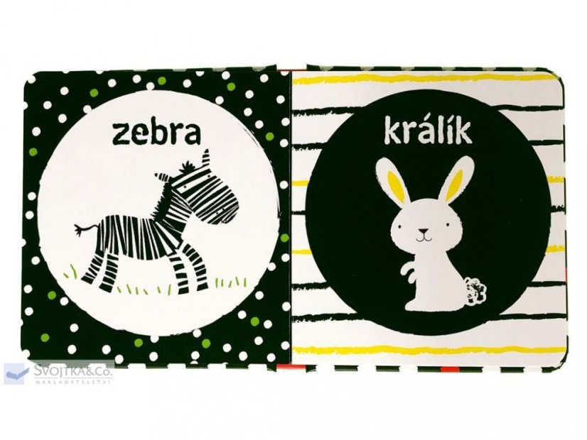 Svojtka&Co | První černobílá knížka pro miminko | Zvířata