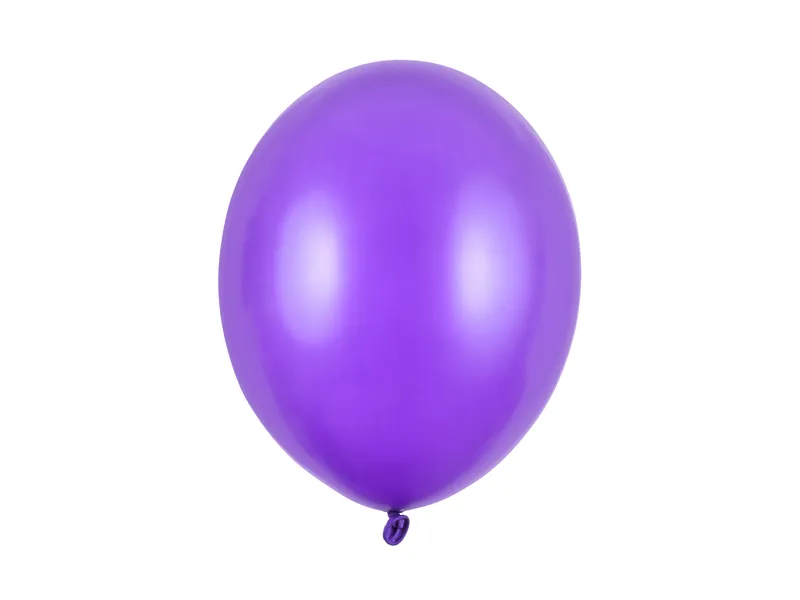 PARTYDECO | Nafukovací pevné balónky 30cm | Metalické různé barvy