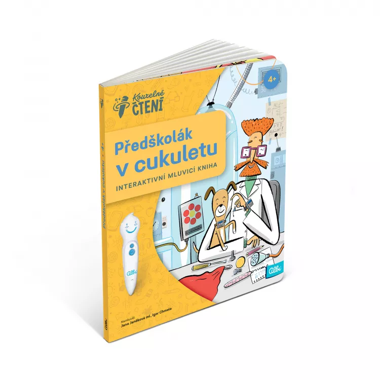 Albi - Kouzelné čtení - Kniha Předškolák v cukuletu
