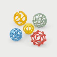 TickiT Flexi míčky SiliSoft (duhové) - 5 ks