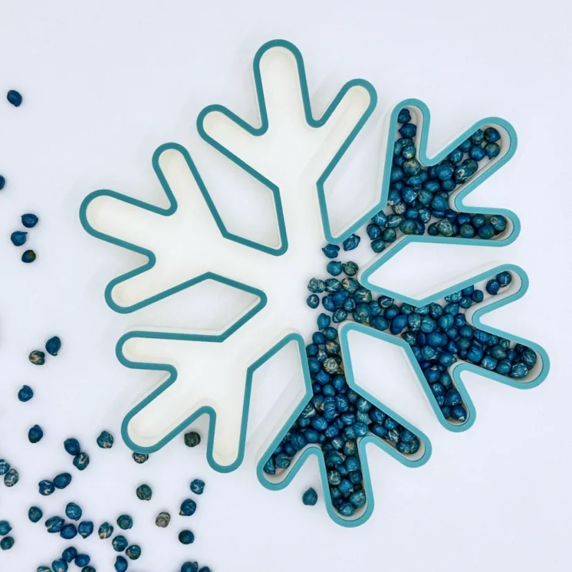 Vločka | tác pro mokré smyslové hraní