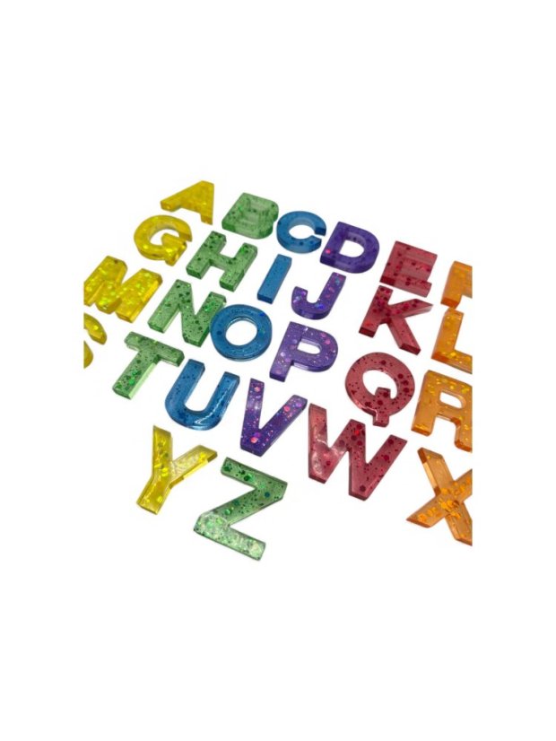 Abeceda z pryskyřice