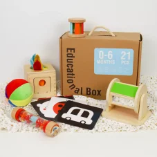 Tooky Toy | 0- 6 měsíců | Edukační box | Baby 6 ks
