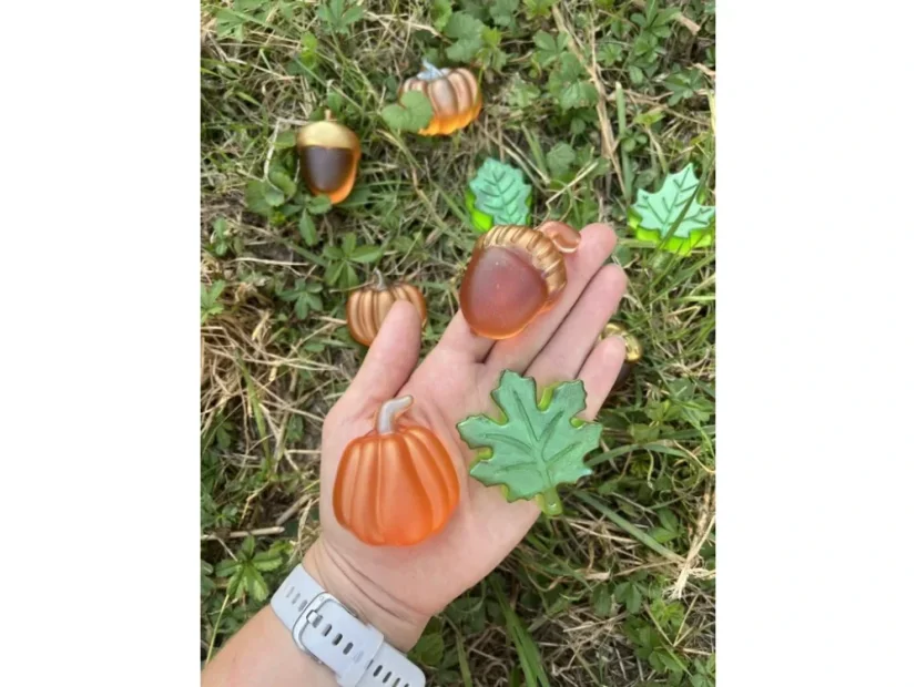 Podzimní sada z pryskyřice