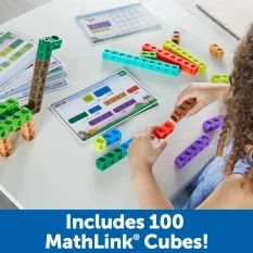 Learning Resources MathLink® Builders - Sada matematických aktivít - Dinosaury!