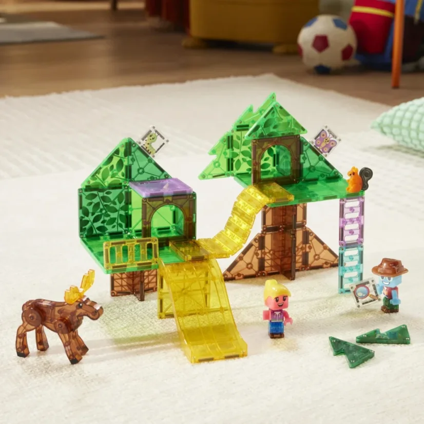 MAGNA-TILES | Magnetická stavebnice Treetop Adventure | 42 dílů