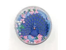 Pěnový slizáček S pávem