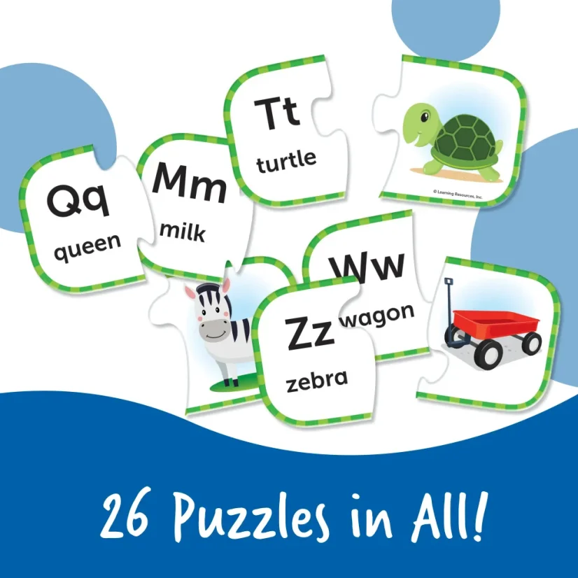Learning Resources | ABC Puzzle Cards AJ