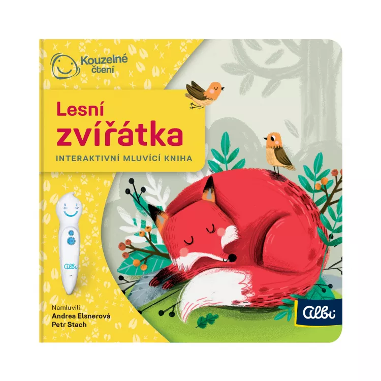 Albi | Kouzelné čtení | Minikniha pro nejmenší | Lesní zvířátka