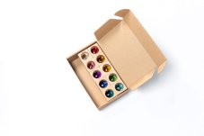 súprava 10 kocôčok kuk-kocky (1 sklíčko)