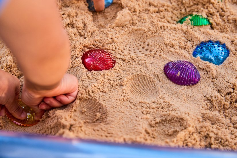 edx Barevné mušle - 108 ks