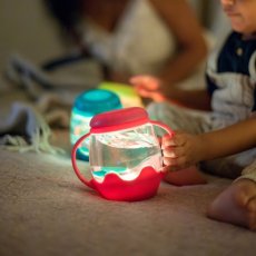 Glo Pals | Mini senzorická fľaša na naplnenie vodou | zelená farba