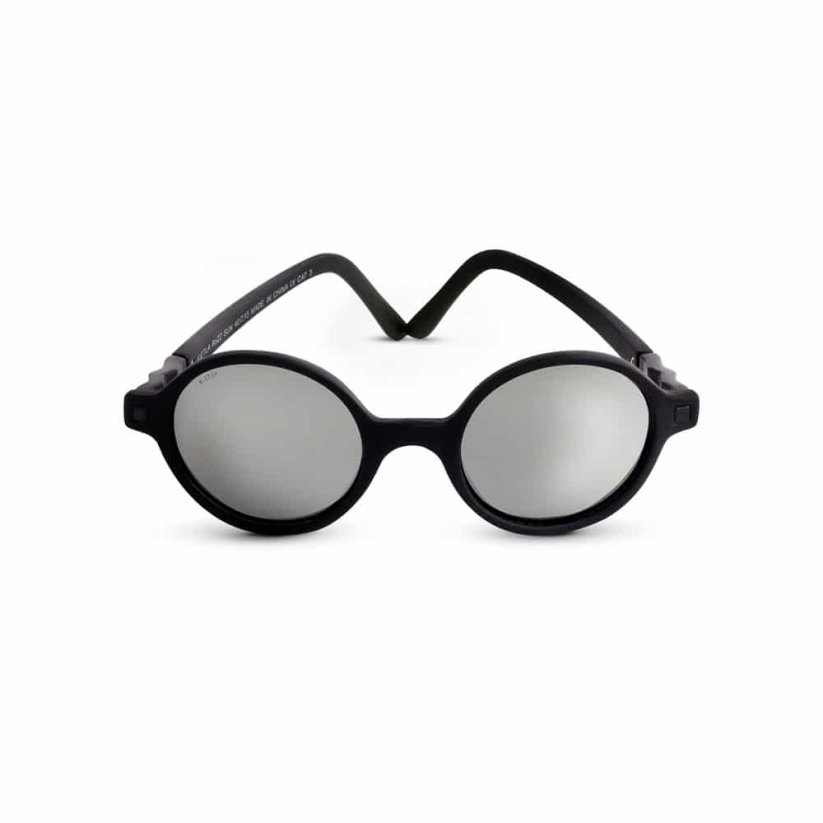 KiETLA CraZyg-Zag sluneční brýle RoZZ 4-6 let - Black zrcadlovky