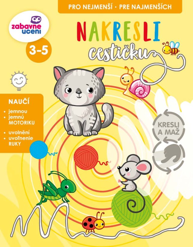 DITIPO Kresli a maž - Nakresli cestičku