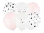 PARTYDECO Nafukovací balónky Kočka 30cm, mix 6ks
