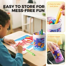 Jarmelo Jemné voskovky Umývateľné Glitter 24 ks