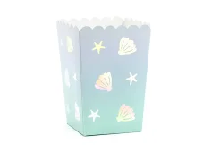 PARTYDECO Krabičky na popcorn Narval, 6ks