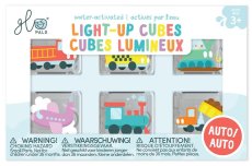 Glo Pals senzorické kostky svítící ve vodě - Auta