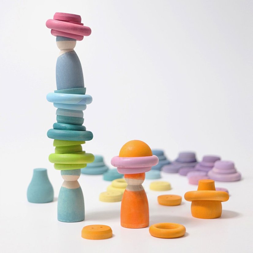 Grimm’ s | Stavební kroužky | pastel