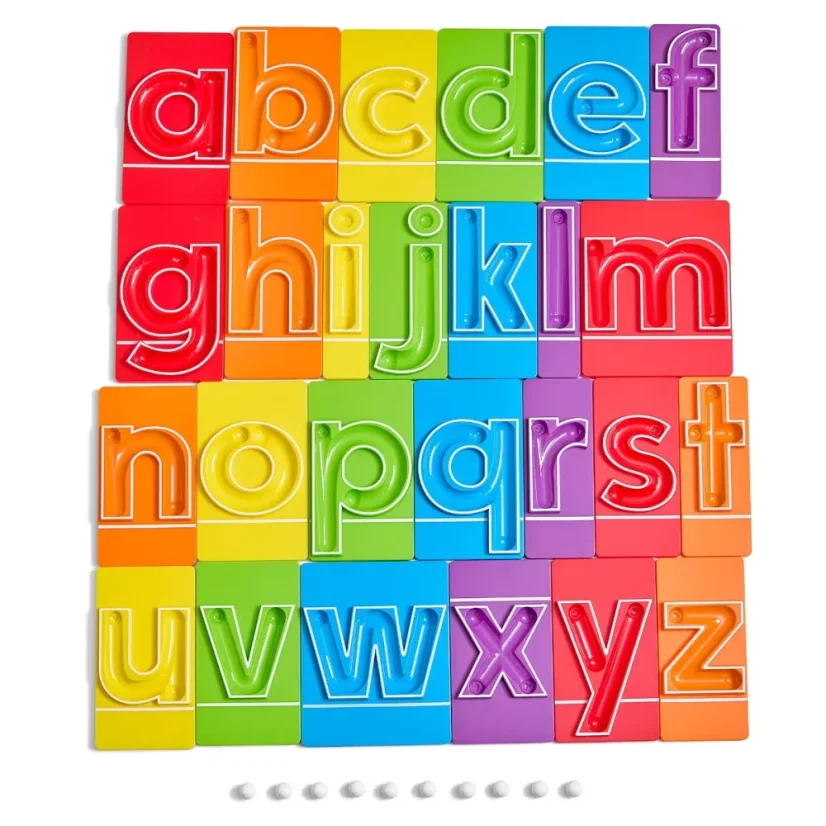 Learning Resources | MarbleTracers™ – Malé tlačené písmená