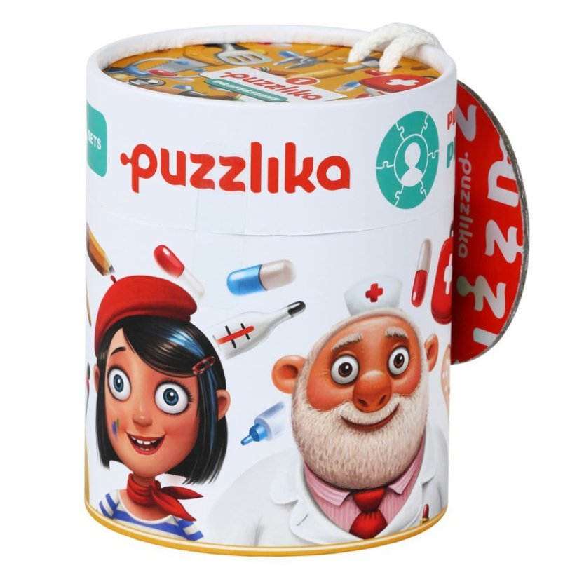 Puzzlika - Profese 1 - naučné puzzle 21 dílků