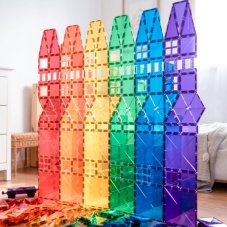 Connetix Tiles | 212 kusů | Rainbow