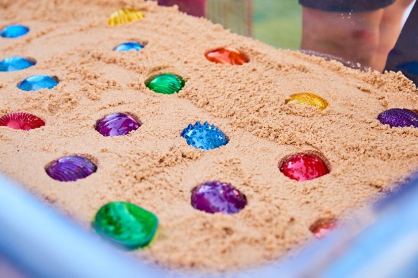 edx Barevné mušle - 108 ks