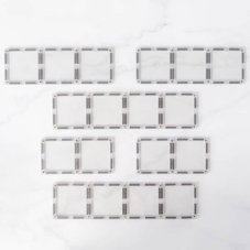Connetix Tiles | Clear Pack | obdélníky 12 ks