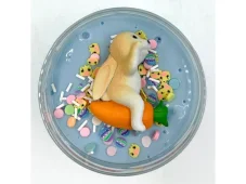 Bublinový slizáček Jedu na mrkvi