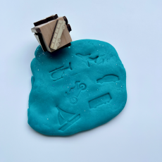 Doprava - obtiskávací kostka