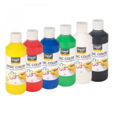 Creall | Temperové farby | 6 x 250 ml | mix farieb