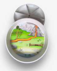 Země dinosaurů – Podložka do PlayTray