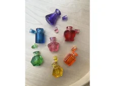 Fľaštičky na lektvary zo živice