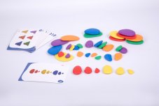 Duhové kamínky /edx Rainbow Pebbles® - 36 ks