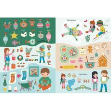 Těšíme se na Vánoce - samolepková knížka