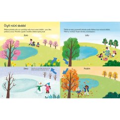 POČASÍ A ROČNÍ OBDOBÍ samolepková knížka